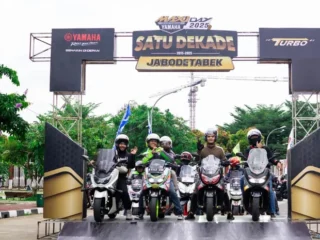 MAXi Yamaha Bogor Diramaikan 700 Bikers, Ada Kontes Modif Sampai Servis Gratis